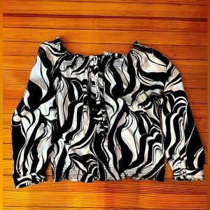 White House Black Market satin Blouse